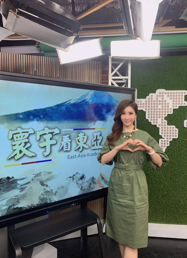 【メディア】台湾ニュースキャスター劉以勤さんがChuuiのアクセサリーを着用くださいました！