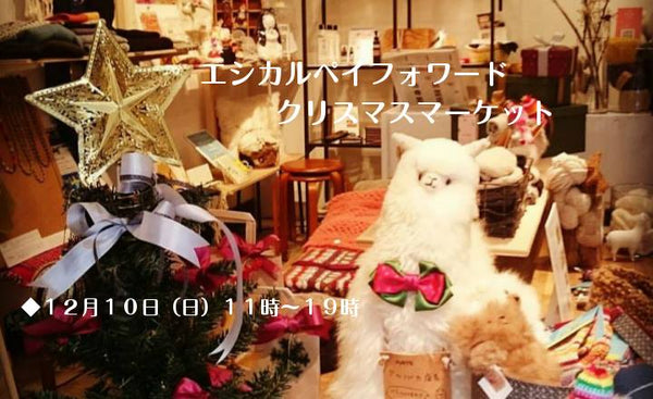 【イベント終了】１日だけのクリスマスマーケット！～エシカルペイフォワード日本橋～