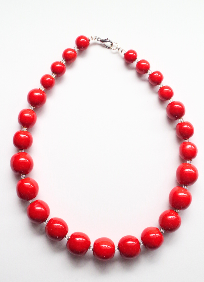 MINI TANGOネックレス（レッド）