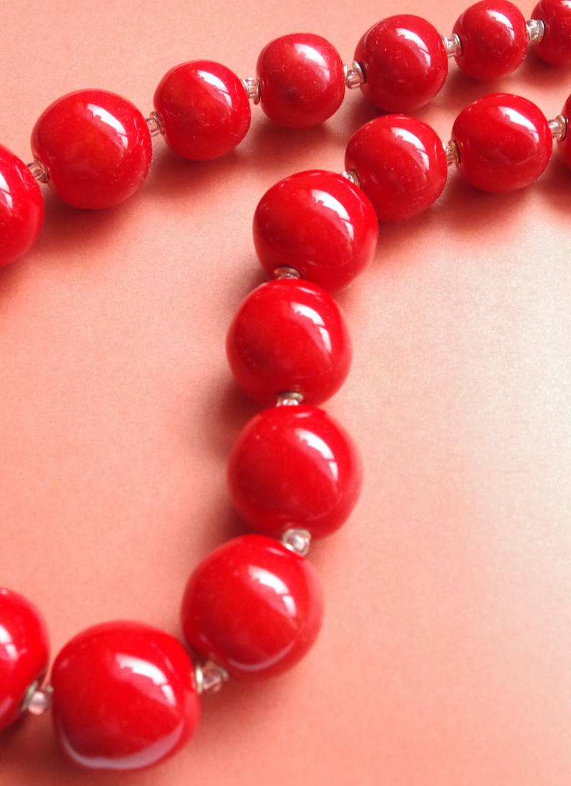 MINI TANGOネックレス（レッド）