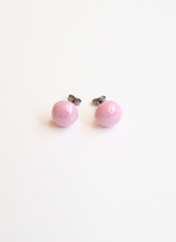 プチピアス（パール・ライトピンク)