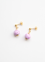 ミニ・カンガピアス（ドット柄・ラベンダーMIX)