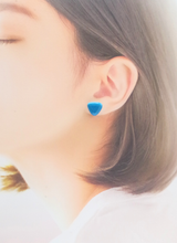 サンカクピアス（ターコイズブルー)