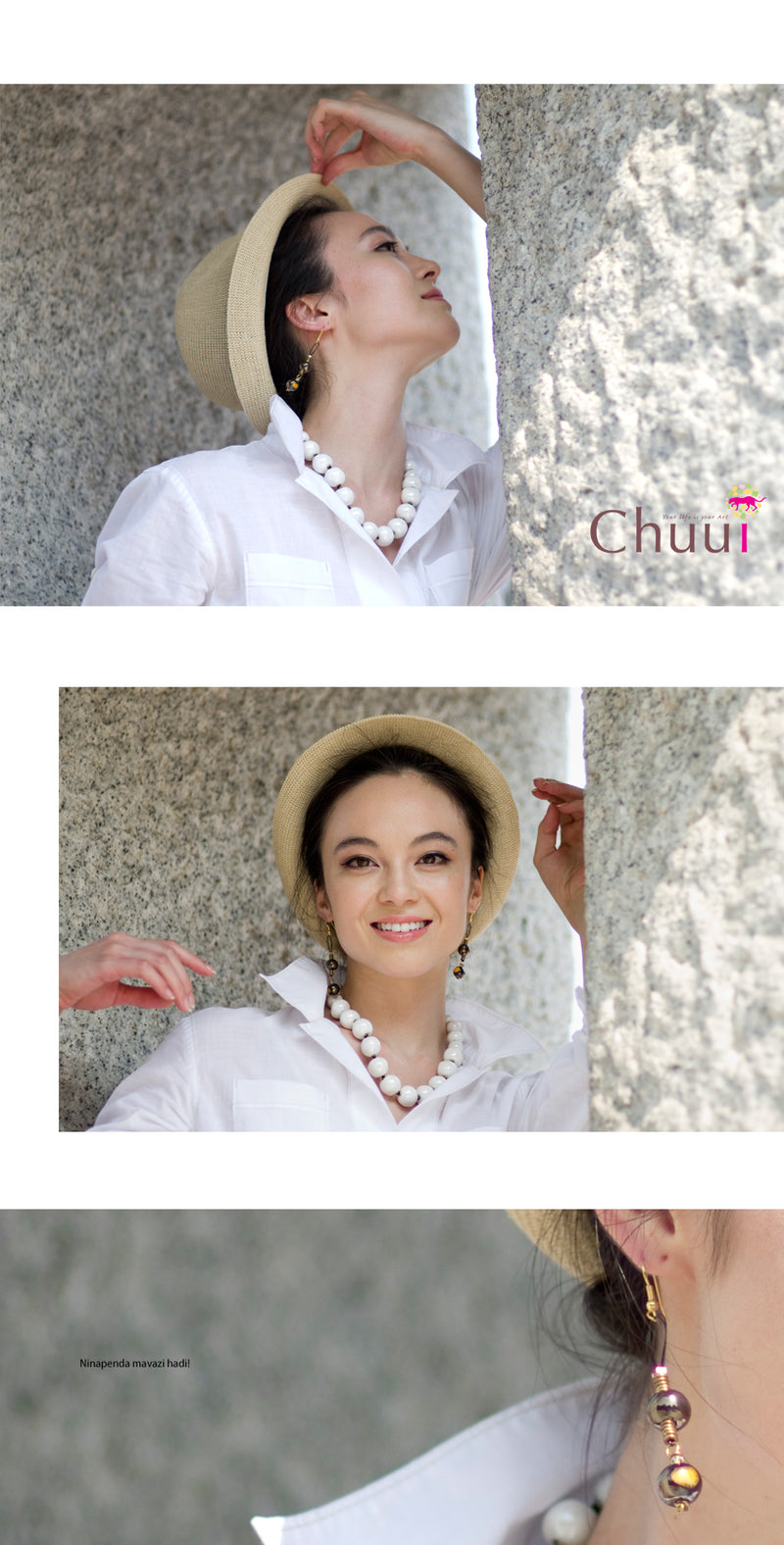 Chuui マサイ族ピアス(アンティークゴールド) – Chuui(チューイ)